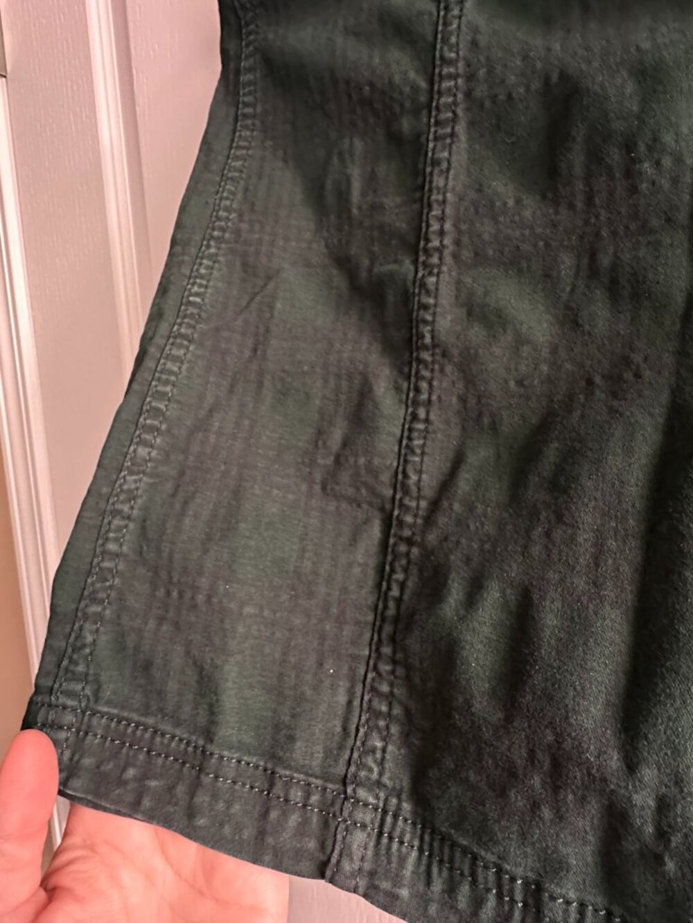 Free People Green with Black Detail Skirt Size 12
